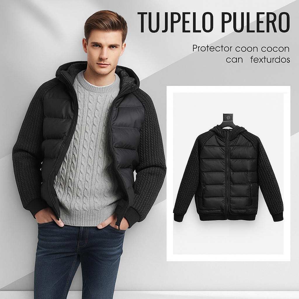 Alexander | Thermal Hooded Jacket | Padded and Windproof