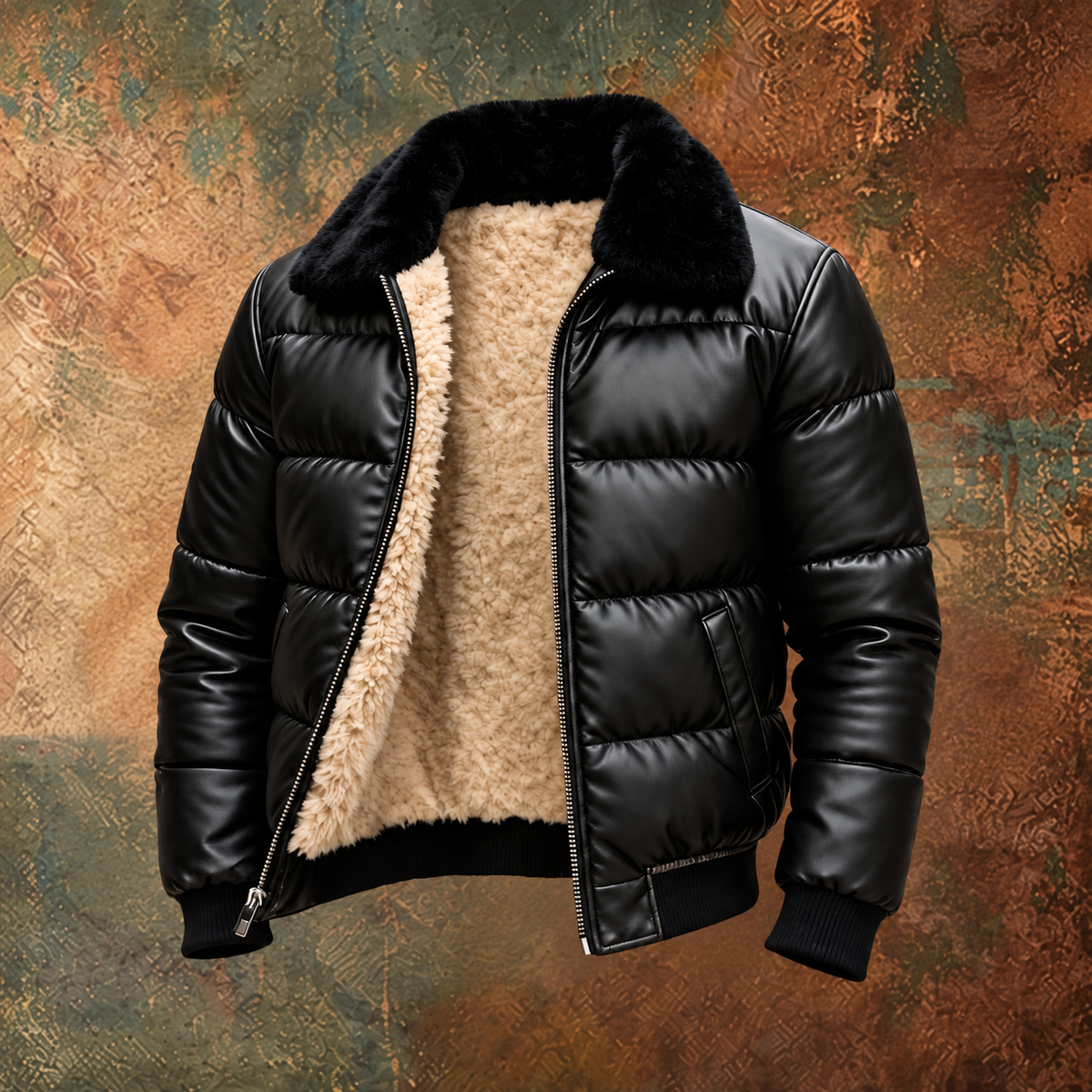 Darevo | Warm Padded Jacket in Vintage Style