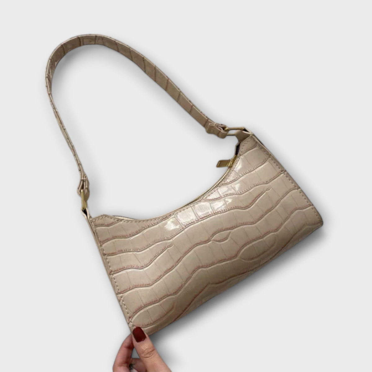 Olivia | Shiny Leather Bag