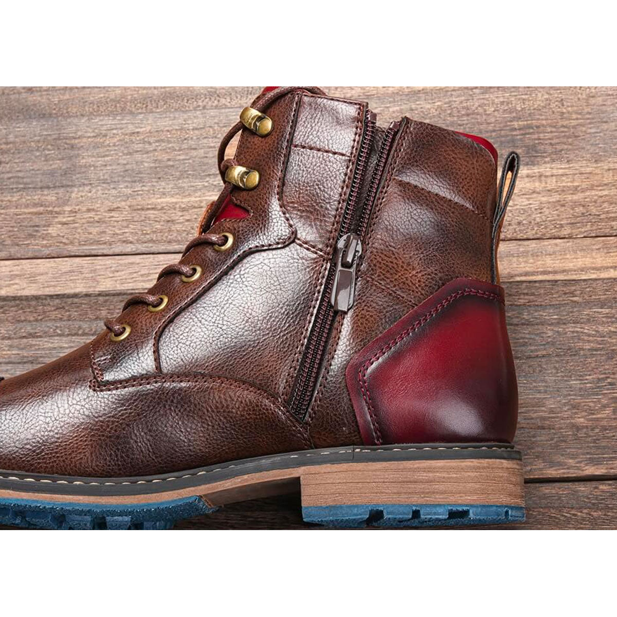 Ethan | Artisan Leather Oxford Boots