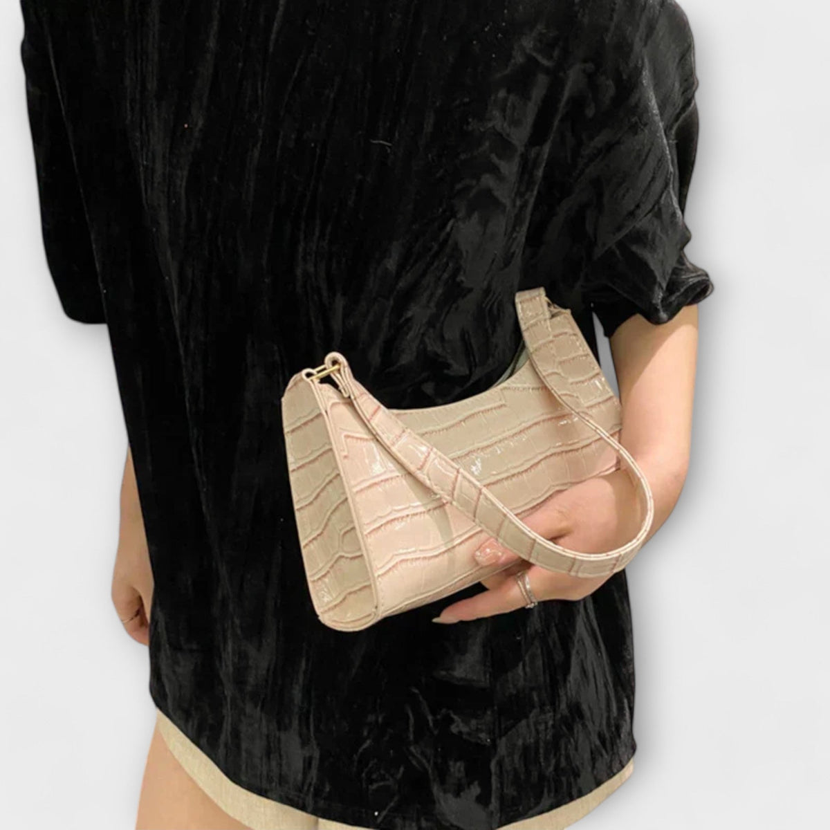 Olivia | Shiny Leather Bag