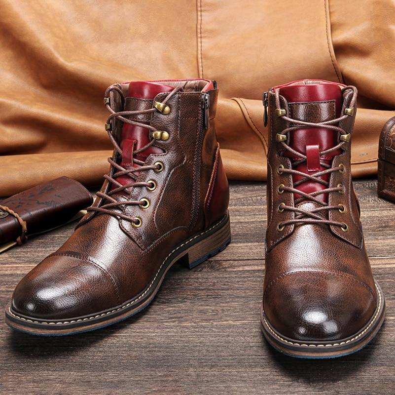 Ethan | Artisan Leather Oxford Boots