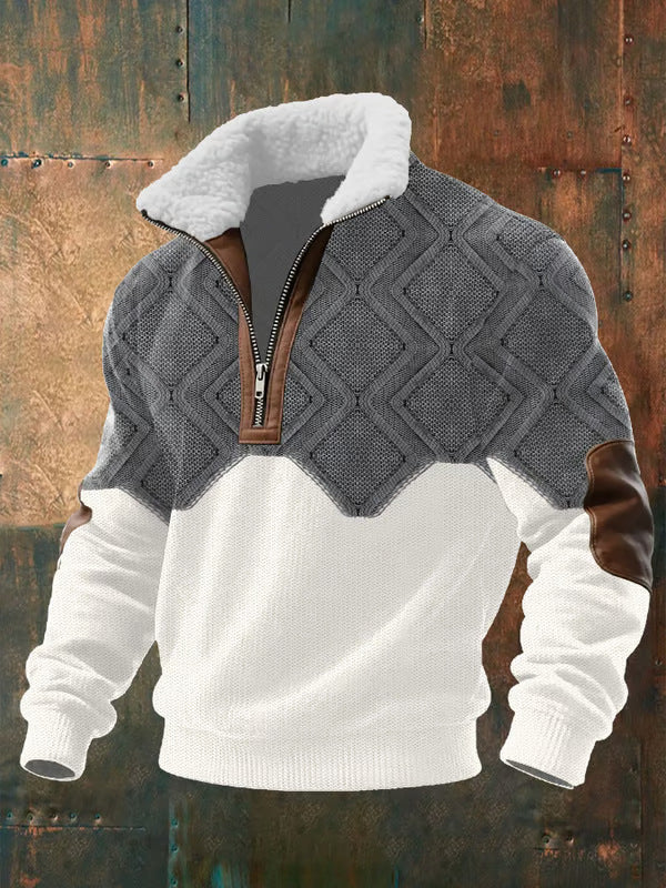 Anton | HIGH NECK FLEECE SWEATER