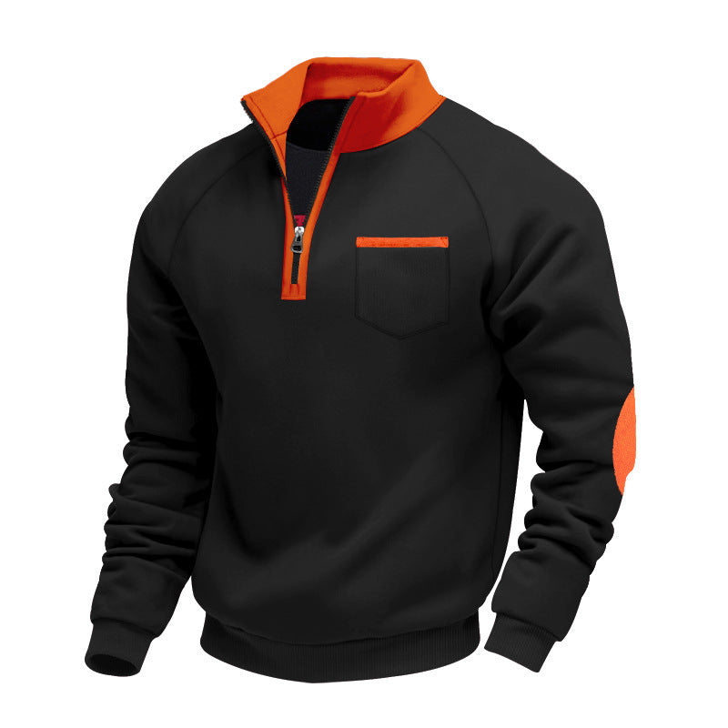 Blaine | Men's fleece half-zip sweater