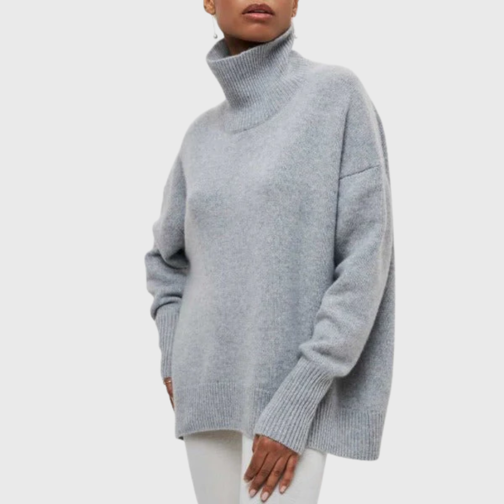 Avery | High Neck Pullover