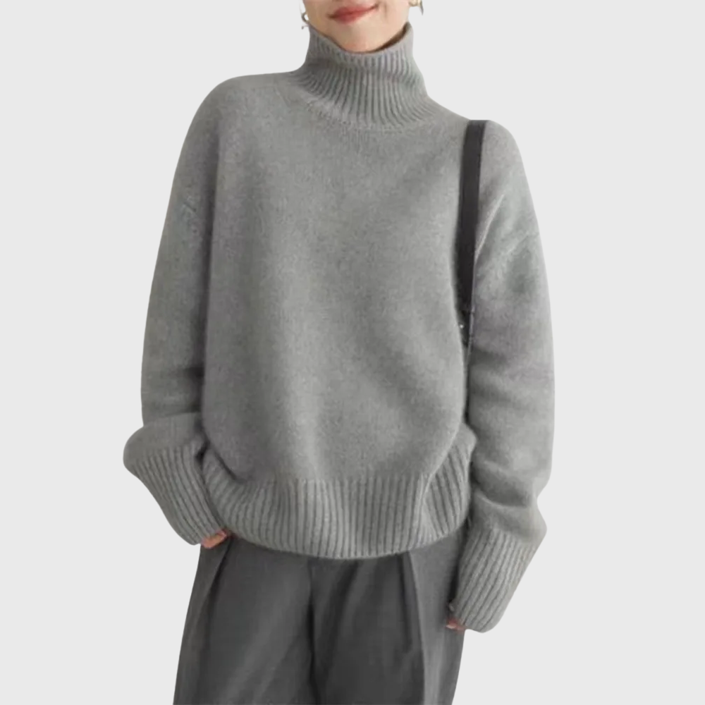 Isabella | High Neck in Cashmere
