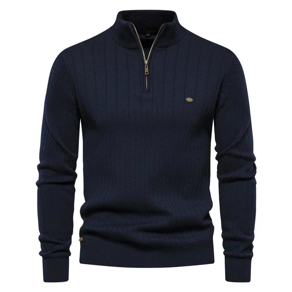 Adrian | Sweater with Zipper