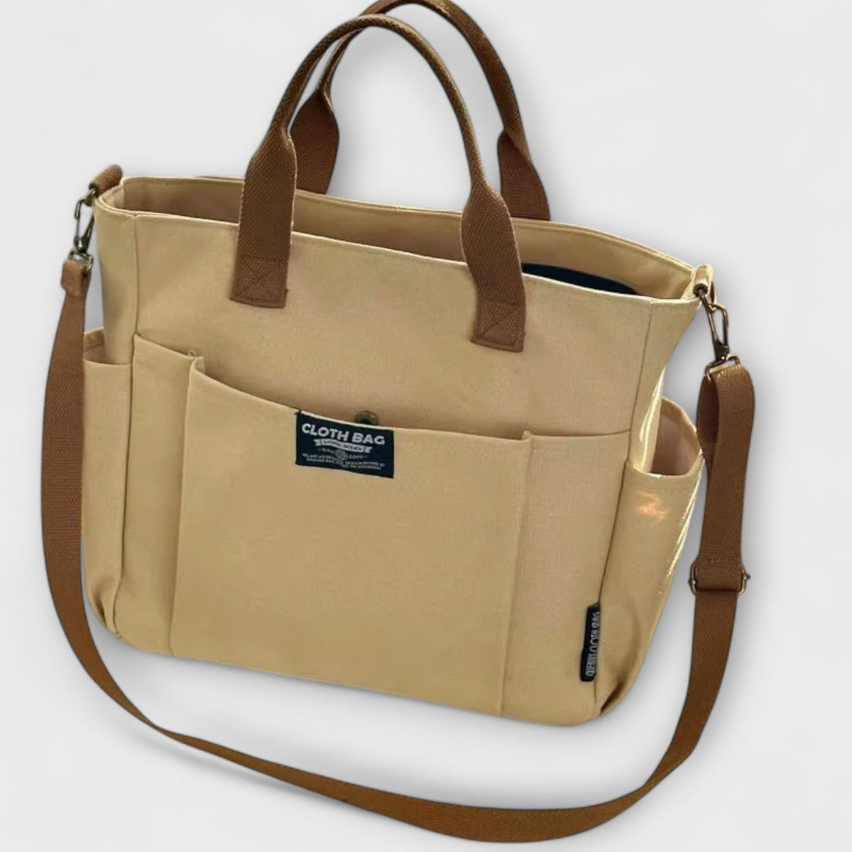 Olivia | Minimalistic Canvas Tote Bag
