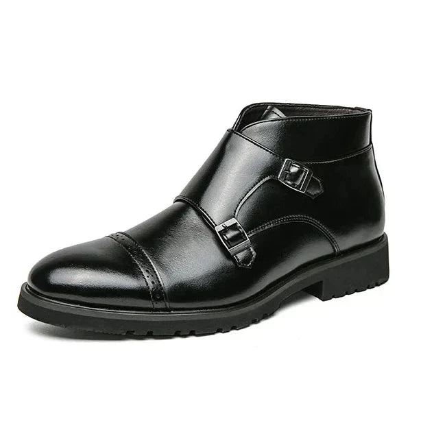 Darell | Double Monk Strap Boots