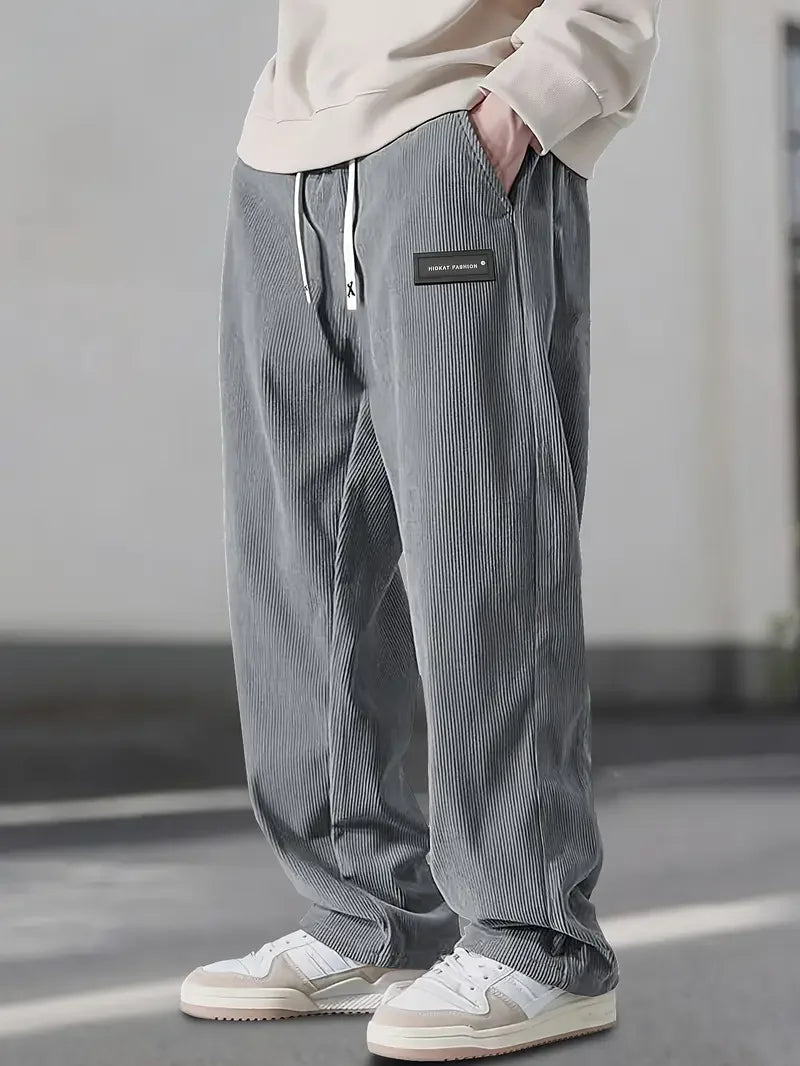Curtis | Casual Wide-Fit Corduroy Pants
