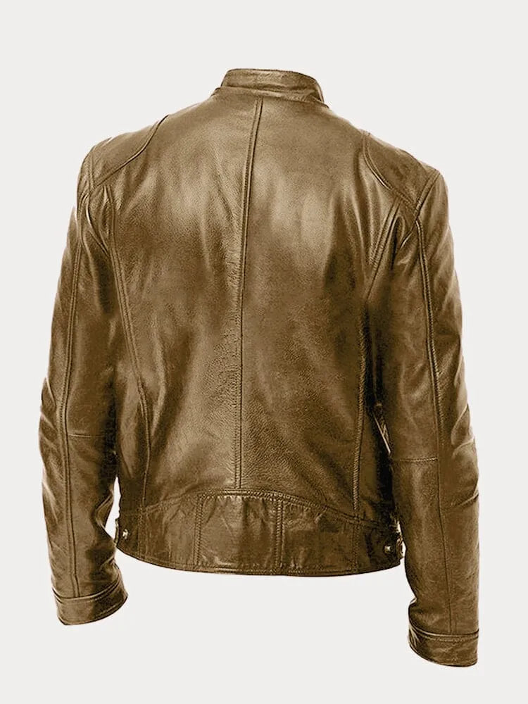 Damien | Classic Leather Jacket
