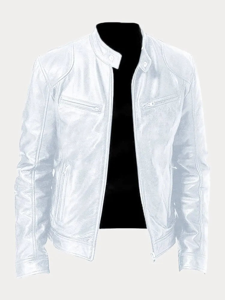 Damien | Classic Leather Jacket