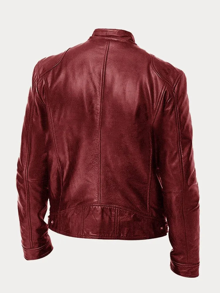 Damien | Classic Leather Jacket