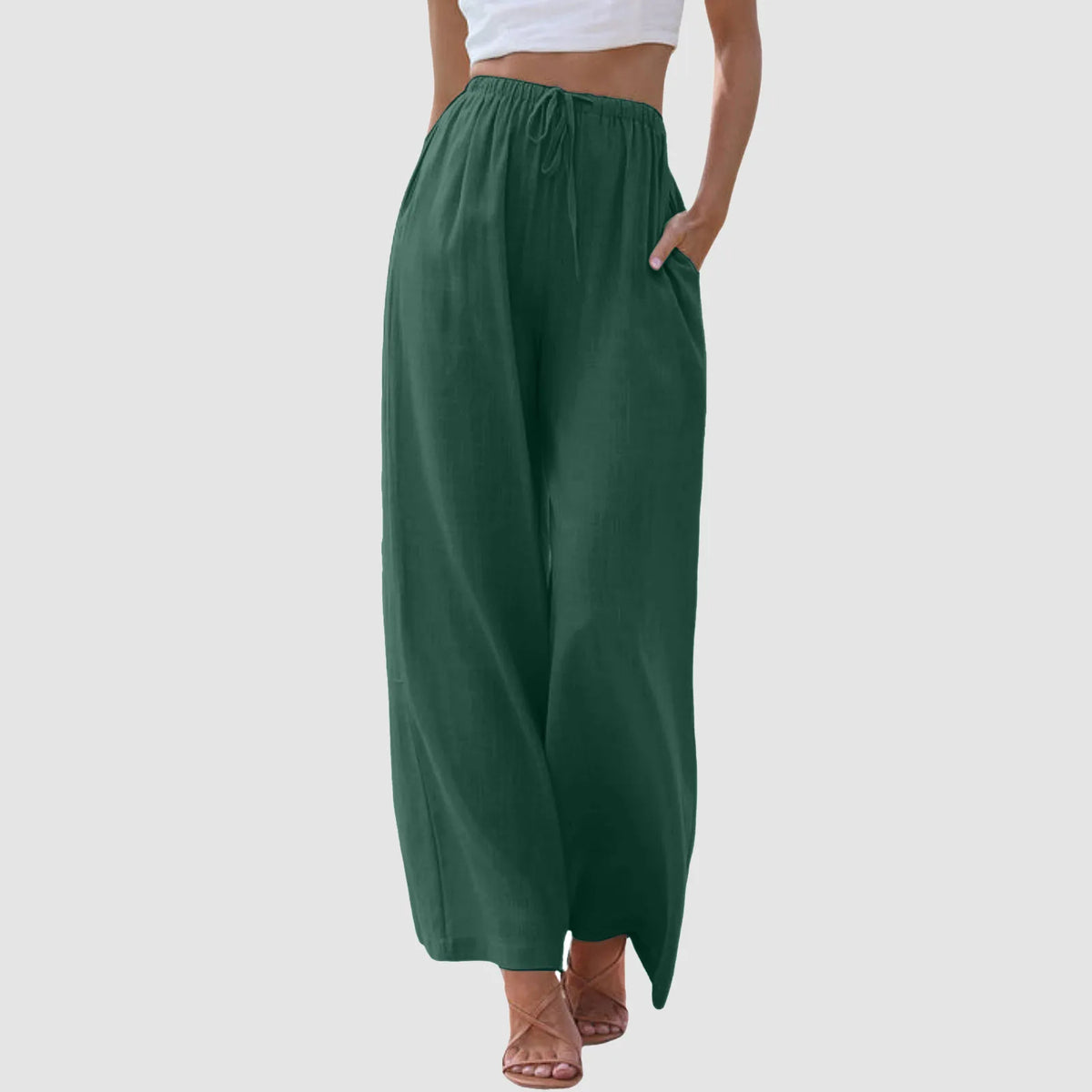 Ashley | Comfort Wide-Leg Pants with High Waist