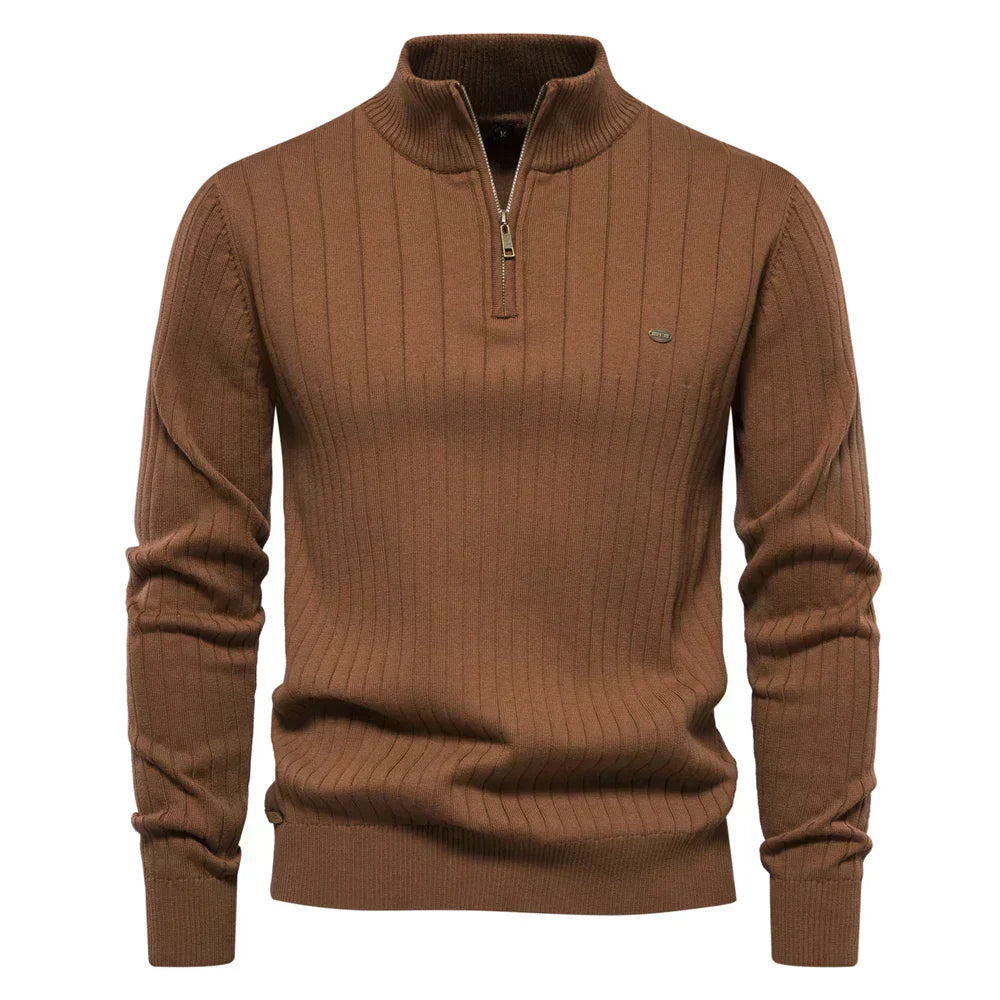 Adrian | Sweater with Zipper