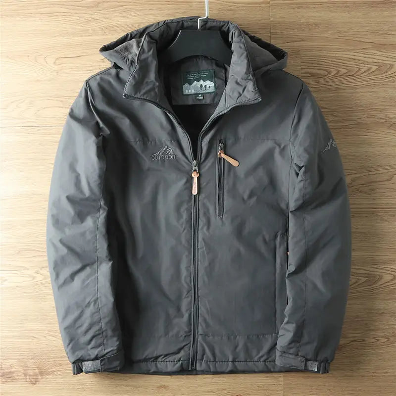 Darevo | Hooded Jacket with Zip Chest Pocket