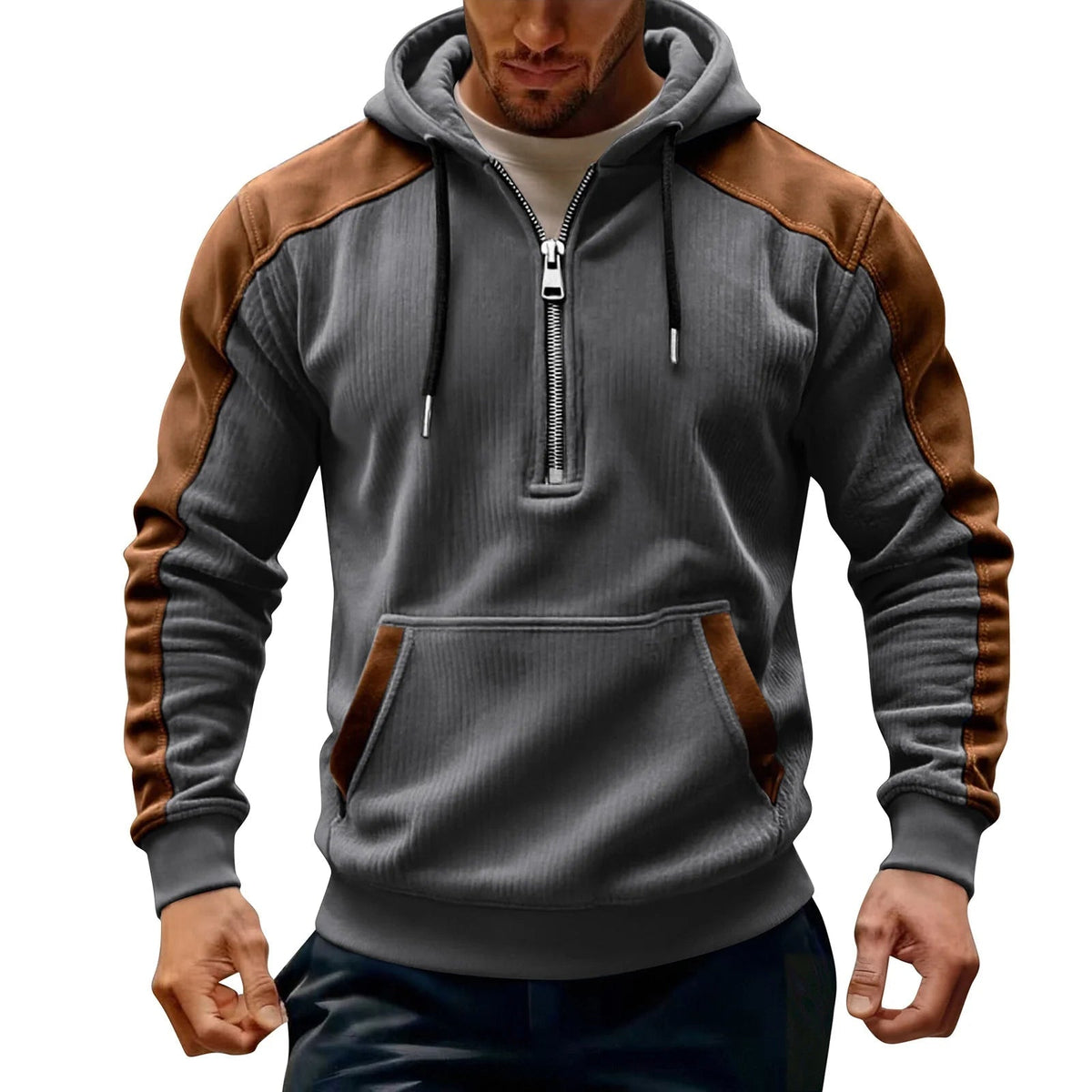 Remy | Zippered Long Sleeve Sweater
