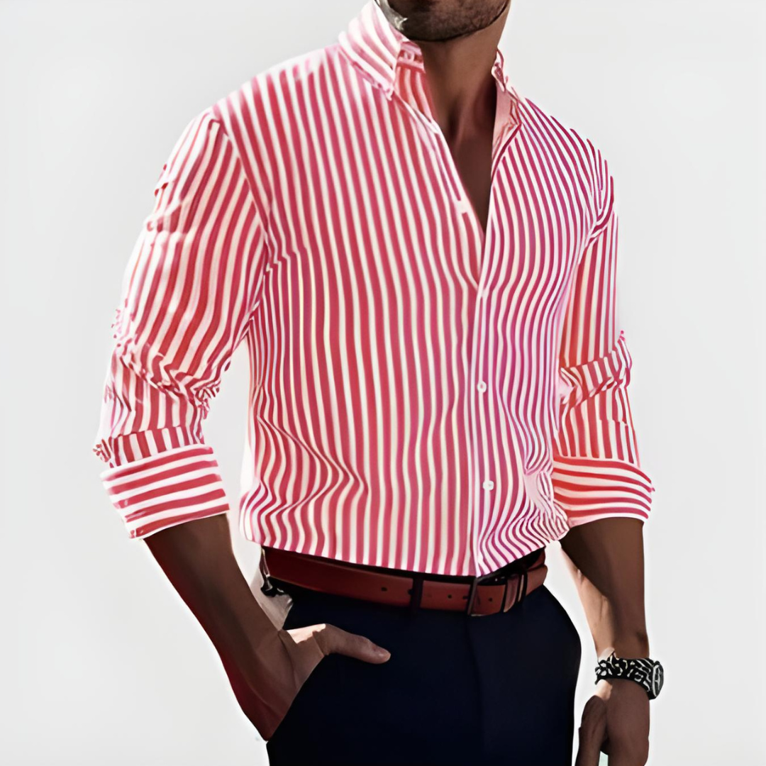 Logan | Confidence Striped Shirt