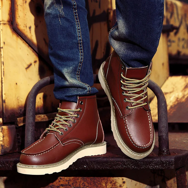 Muller | Retro Genuine Leather Boots