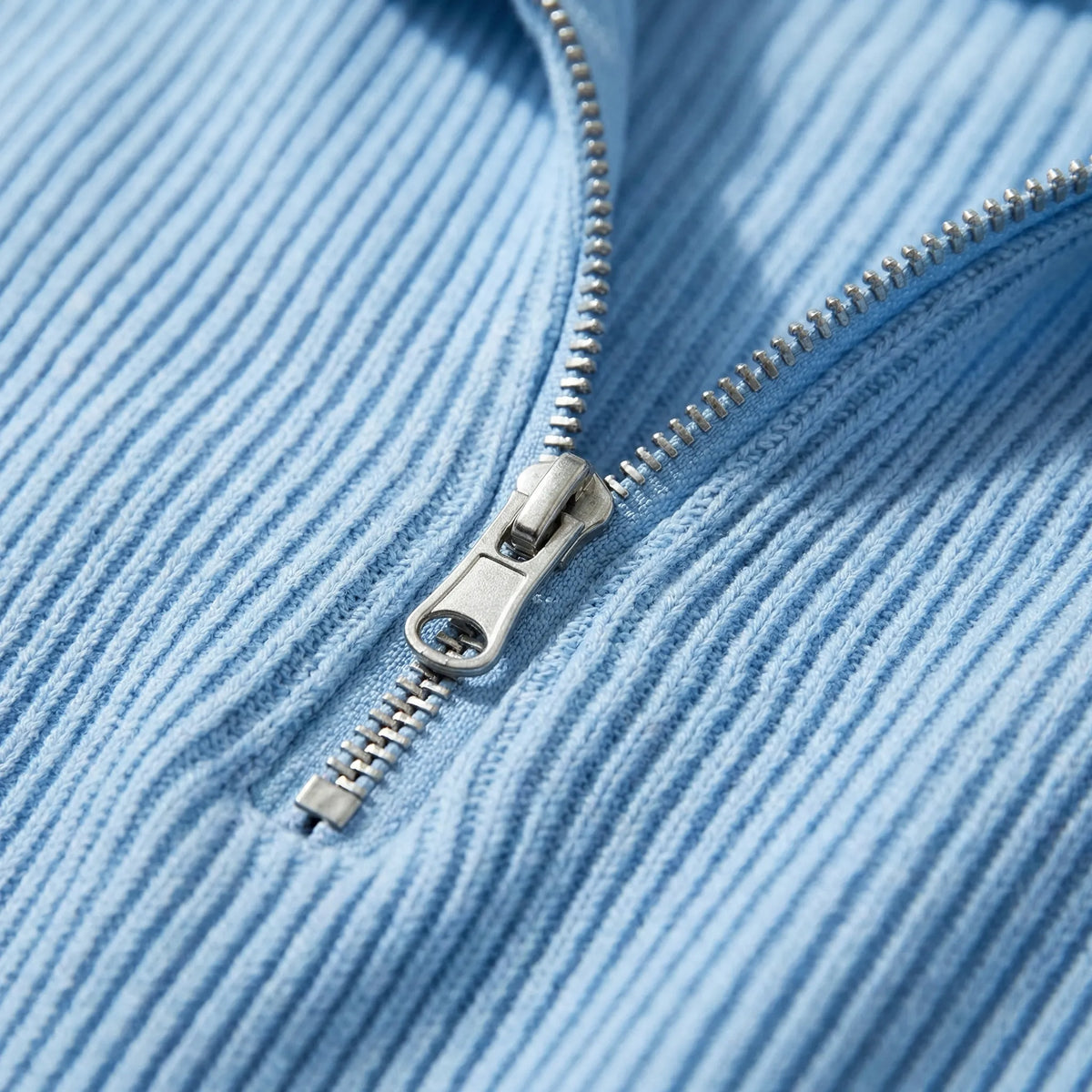 Darevo | Long Sleeve Half-Zip Sweater