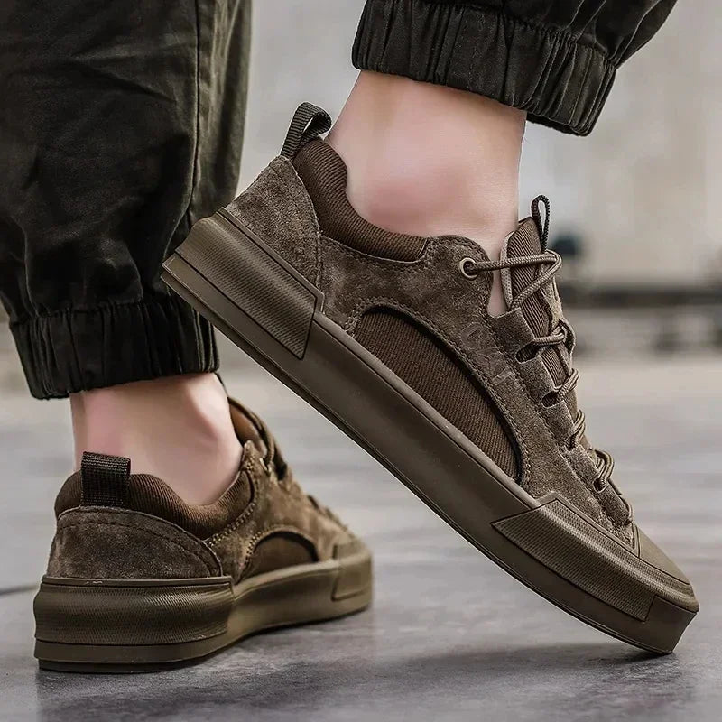 UrbanEdge | Leather Sneakers