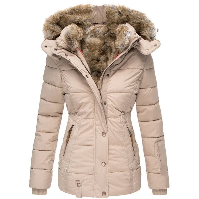 Mary | Warm Winter Coat with Fur Lining