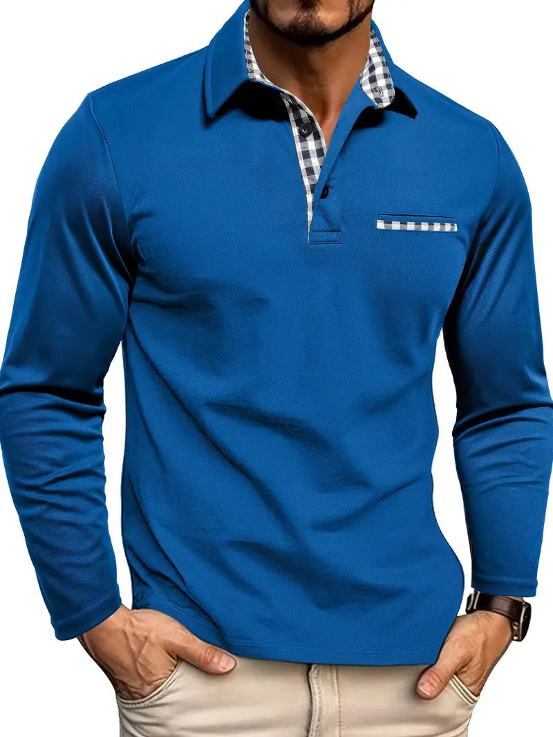 Neil | Premium Long Sleeve Polo