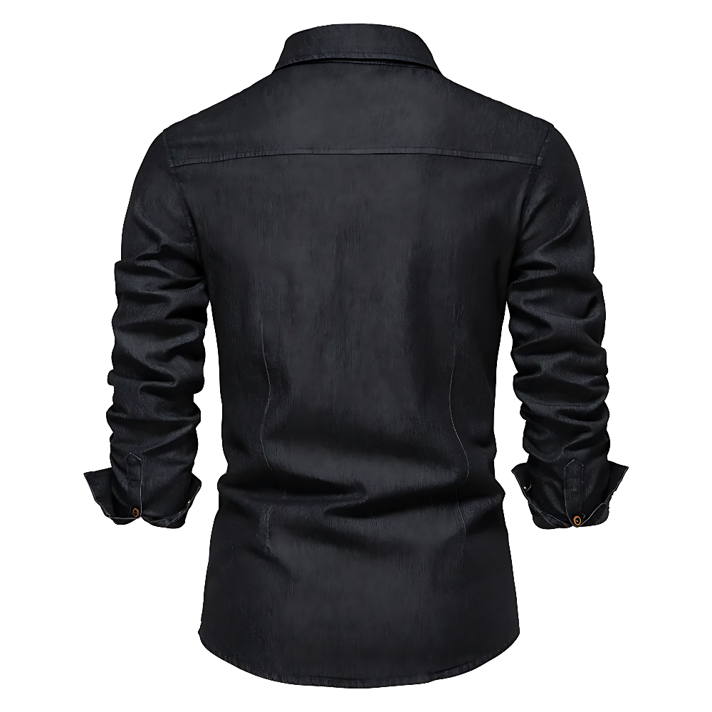 Lance | High-Quality Cotton Denim Shirt