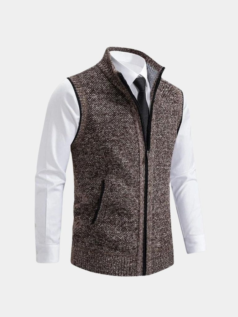 Winston | Elegant Gilet with Full Zip