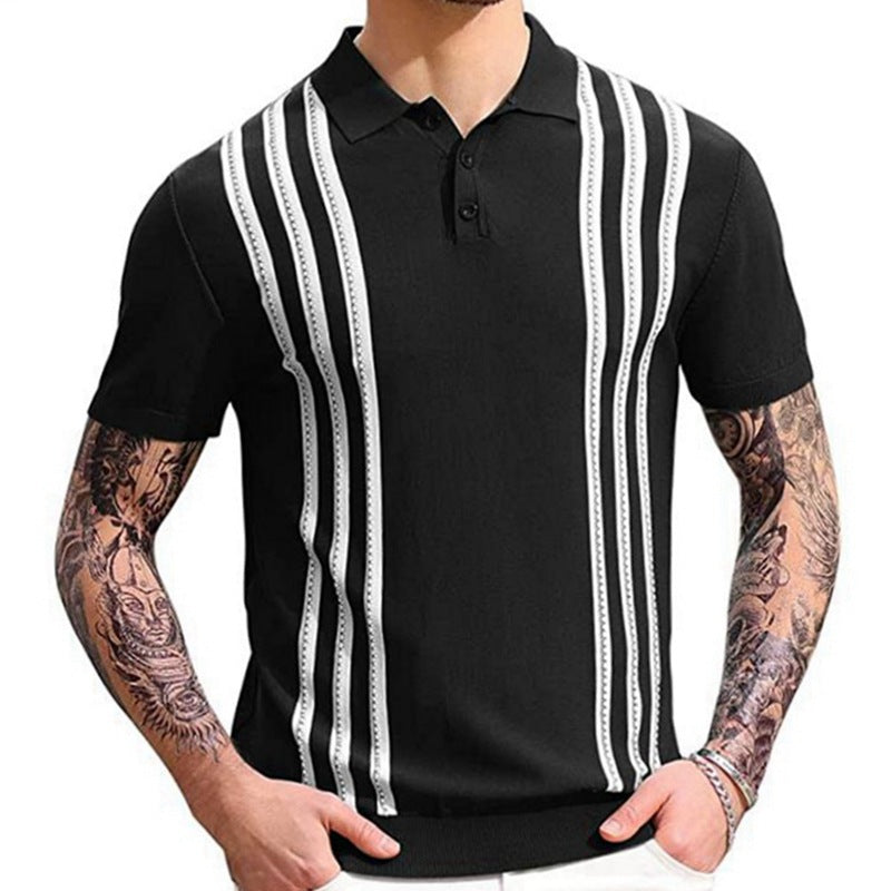 Dennis | Casual Striped Polo