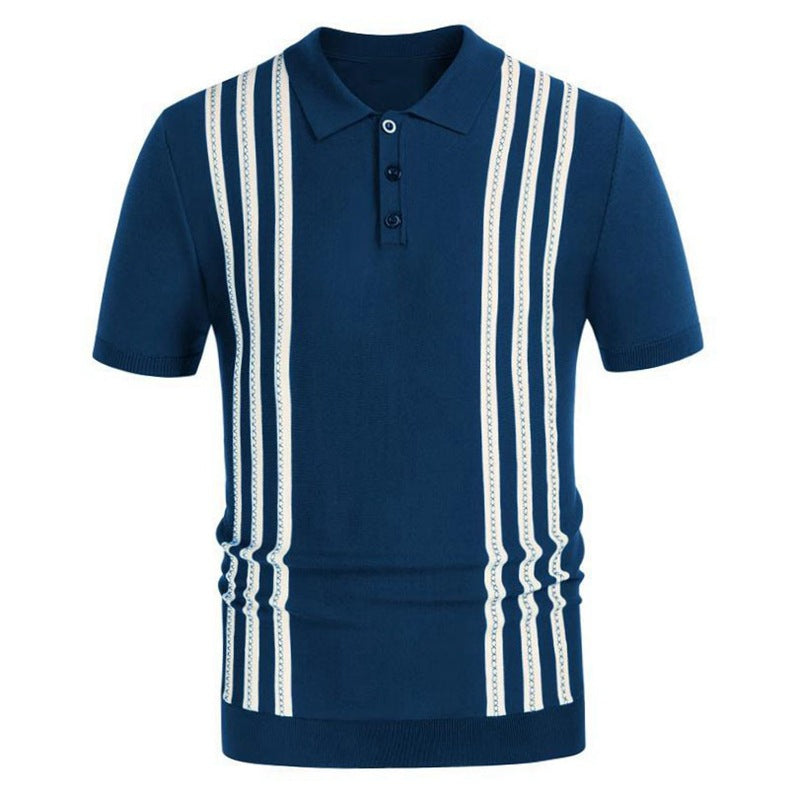 Dennis | Casual Striped Polo