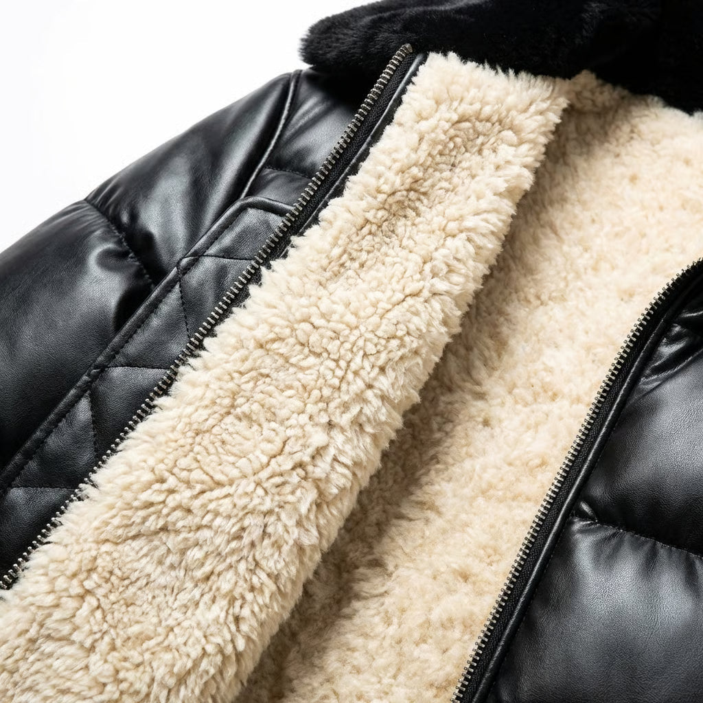 Darevo | Warm Padded Jacket in Vintage Style