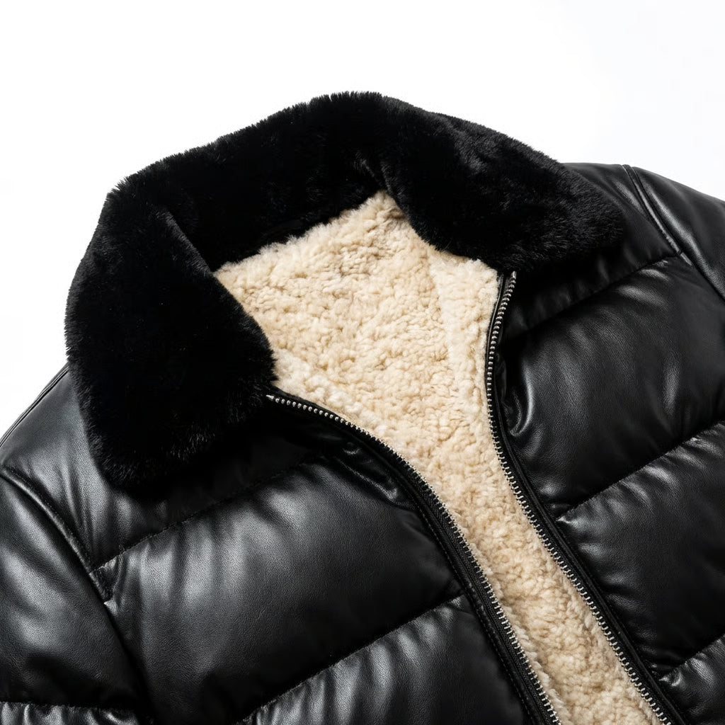Darevo | Warm Padded Jacket in Vintage Style