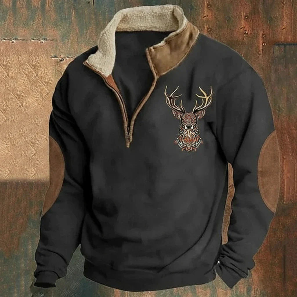 Everett | Nordic Deer Sweater