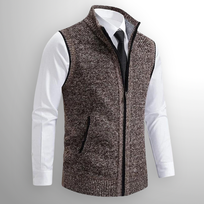Darevo | Elegant Gilet with Full Zip